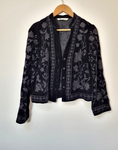 Giacca zara ricamata taglia - zara,