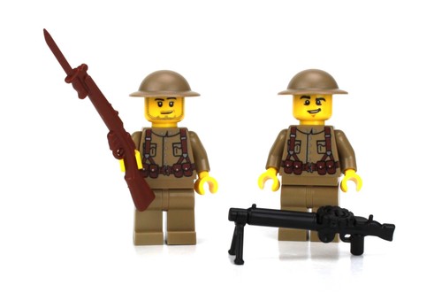 Battle brick doughboy soldiers - brick,