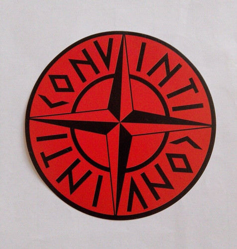 Adesivo convinti milan ultras - adesivo,