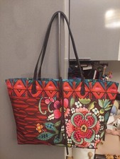 borsa desigual shopping bag double face