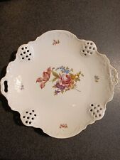 Piatto porcellana Rosenthal Classic Rosein   con maniglie Antico Germany anni 60