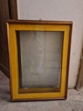 Cornice Per Quadri Tele In Stile Con Passepartout Cm 50x60 Finitura Argento/Grig