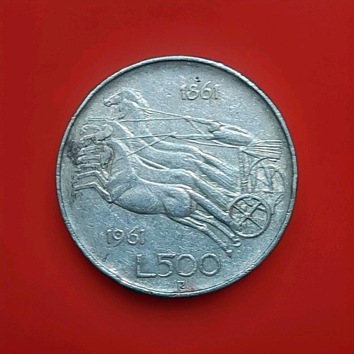 Due monete 500 lire - due,
