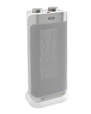 Stufetta Elettrica Termoventilatore Ceramico ARGO 2000 W Oscillante Stufa Bagno