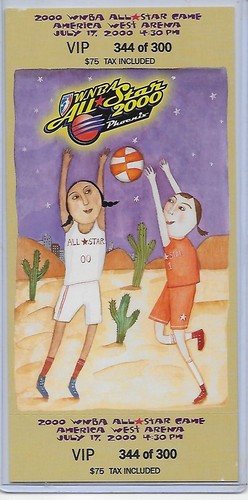 Biglietto wnba all - biglietto, 2000
