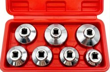 Chiavi a bussola 7pz tappi filtro olio esagonali 3/8″ 24 38 mm bmw mercedes 333x