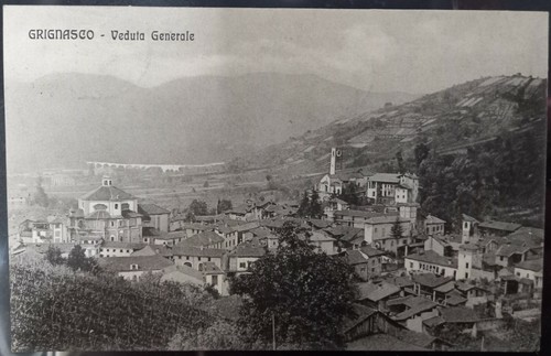 1905 grignasco panorama - -,
