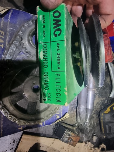 Puleggia dinamo fiat 500 - puleggia,