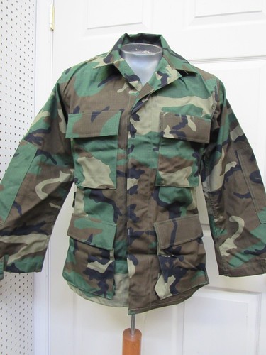 Woodland camo bdu shirt - us,