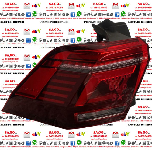 Stop fanale led posteriore - fanale,