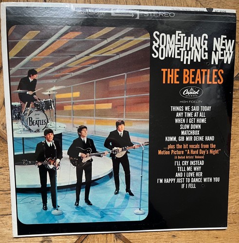 Beatles something new - beatles, lp