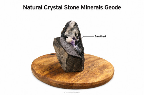 Geode ametista naturale - geode,