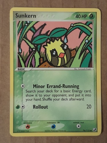 Pokemon sunkern 115 ex - 76/115,