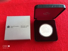 Dollaro Canadese Argento FDC transcanada railway 1981 REGINA ELISABETTA II