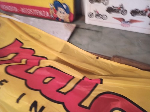 Moto epoca malaguti striscione - moto,