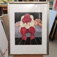 Migneco uomo seduto 50 x 70 cm