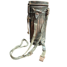 Wehrmacht maschera antigas scatola con remung avp 1942 ww2 ww2