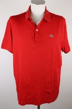 LACOSTE POLO MAGLIA UOMO TG.  XL MAN T- SHIRT CASUAL LOGO VINTAGE 100% COTTON