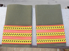 PRIMO MARESCIALLO - ESERCITO ITALIANO - GRADI TUBOLARI MIMETICA ANNI 80  usati