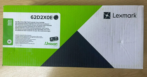 Toner lexmark 62d2x0e mx711 - toner,