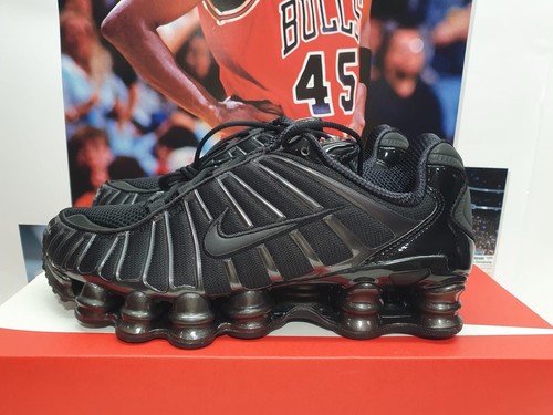Nike shox nero argento - nike,