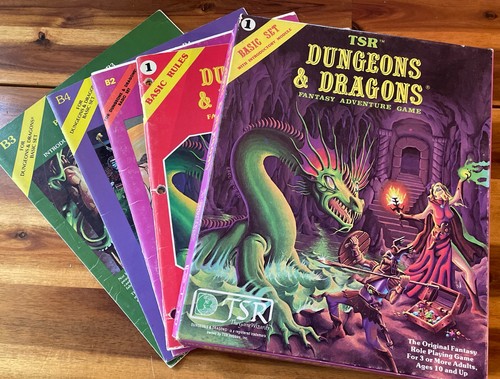 Dungeons and dragons basic - dragons,