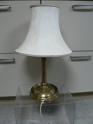Lampada vintage ottone candela