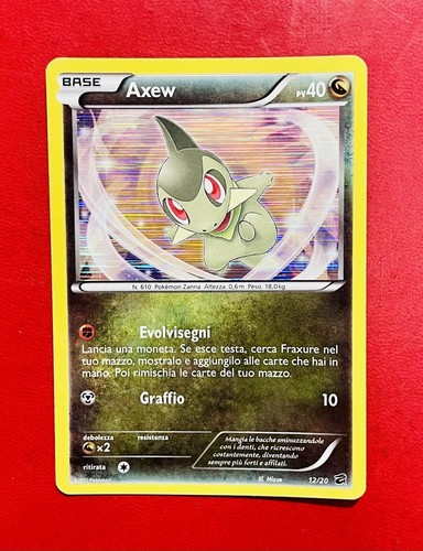 Lotto carte pokemon axew - pokemon,