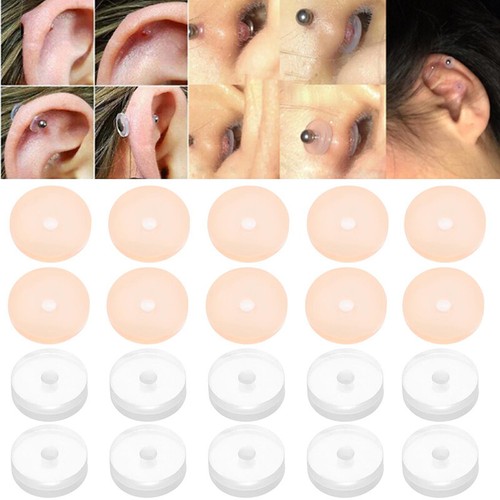 Dischi piercing silicone - dischi,