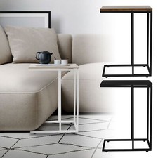 Tavolino laterale da caffè a forma C comodino per PC computer salotto a scelta