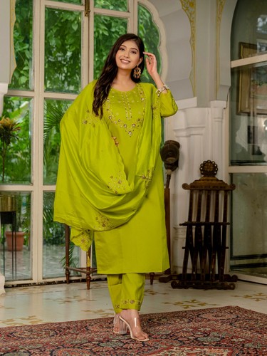 Set kurta pant dupatta seta - in,