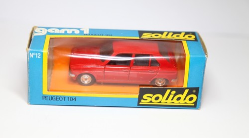 Solido peugeot 104 in - no,