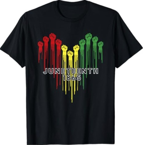 Shirt maglietta juneteen - t-shirt,
