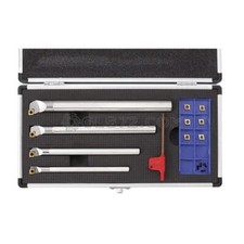 SET UTENSILI PER INTERNO AD INSERTO 95° PER TORNIO METALLO FERVI KISCLCR