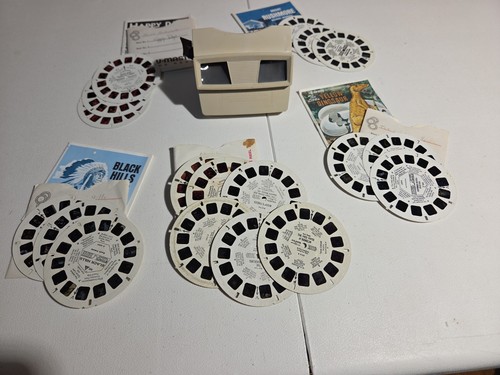 Vintage viewmaster with reels - viewmaster,
