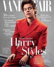 HARRY STYLES Robert Pattinson ADRIANA LIMA Vanity FAIR Magazine Italy June 2017