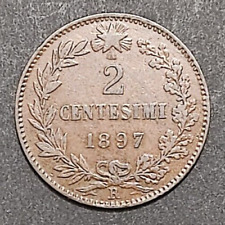 2 CENTESIMI LIRE VALORE 1895 1897 1898 1900 BB SPL FDC REGNO SCEGLI ANNO UMBERTO