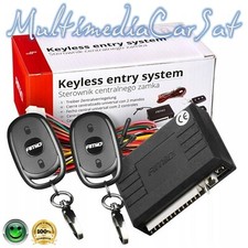 Kit Centralina Chiusura Centralizzata Porte 2 Telecomandi Auto Universale