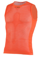 XTECH Maglia AIREVO Smanicata Arancio 4 Stagioni Ciclismo Running Moto TG L/XL