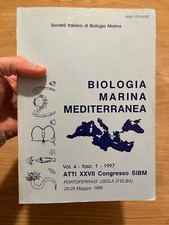 Biologia Marina Mediterranea Vol. 4- fasc. 1 - 1997 - ATTI XXVII CONGRESSO SIBM