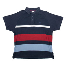 Polo uomo ELLESSE blu a righe