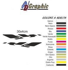 coppia adesivi Stickers decal