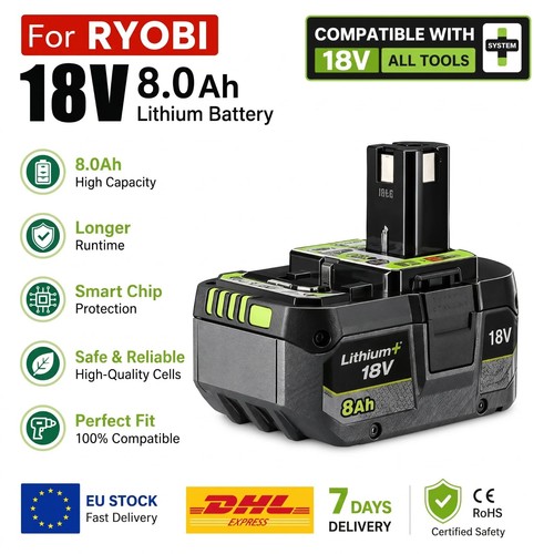 Batteria 0ah per ryobi one - batteria,