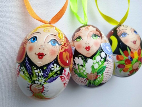 Uova pasqua set 3 - uova,