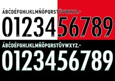Set nome e numero per calcio