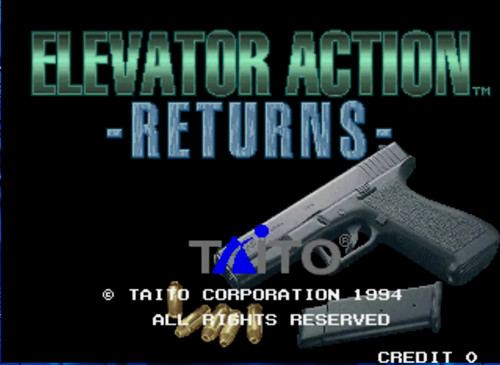 Taito 1994 elevator action - taito,