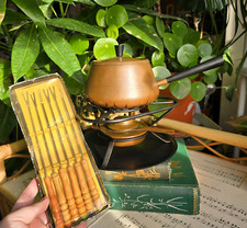 Set fonduta rame vintage