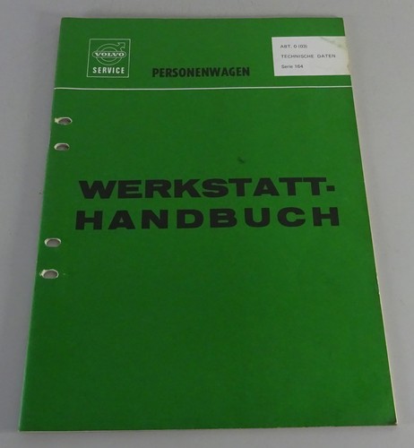 Manuale officina volvo - volvo, 164