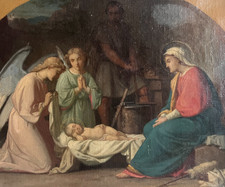 Dipinto antico originale XIX