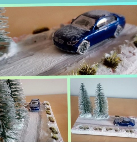 Diorama artigianale stradale - diorama,